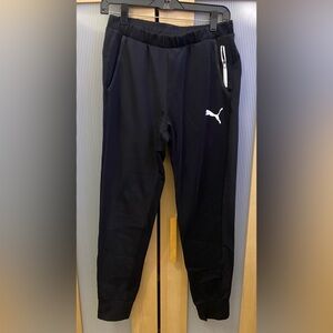 Puma black joggers pants Size small
